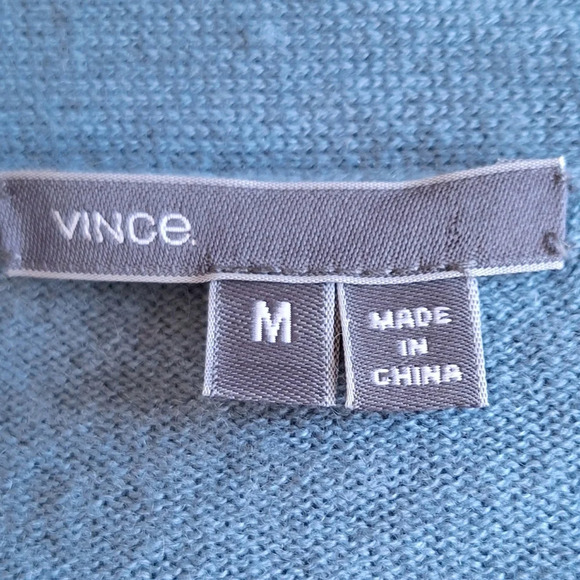 Vince Ombre Dip Dye Cashmere Wool Open Cardigan Coastal Boho Balletcore - Picture 5 of 7